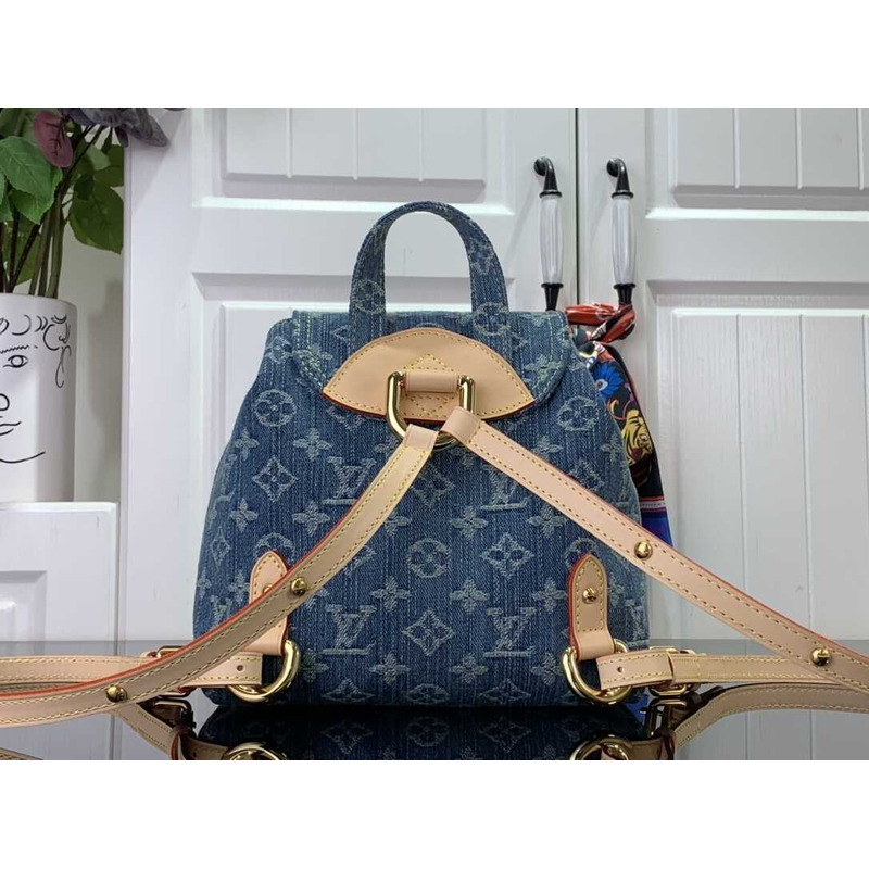 l**is V*t*n venice backpack denim blue