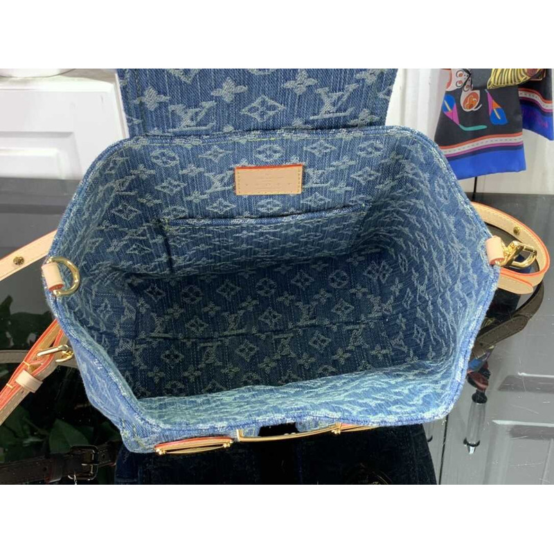 l**is V*t*n venice backpack denim blue