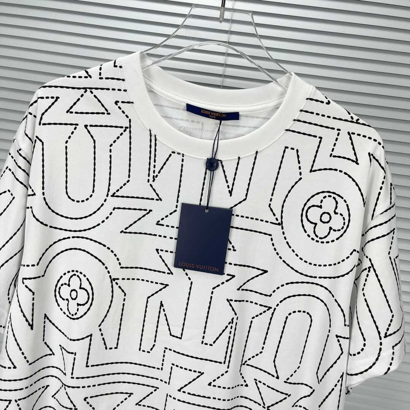 l**is V*t*n cotton t-shirt white