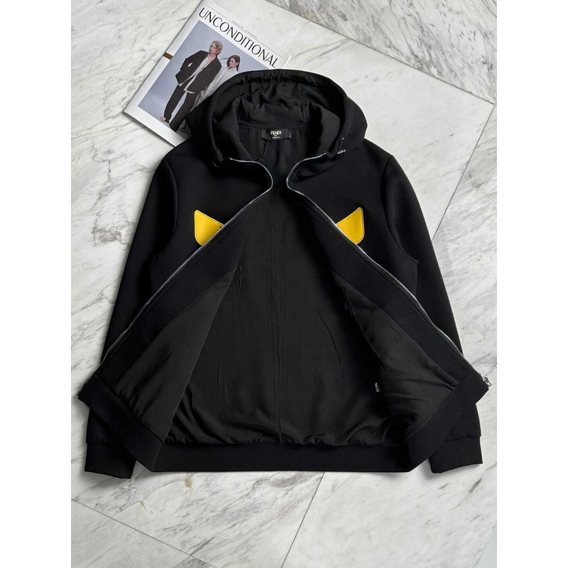F**di track jacket and pants black