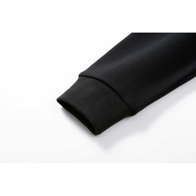 l**is V*t*n embroidered cotton sweatshirt black