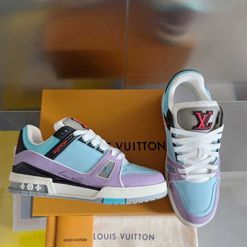 l**is V*t*n lv trainer sneaker blue
