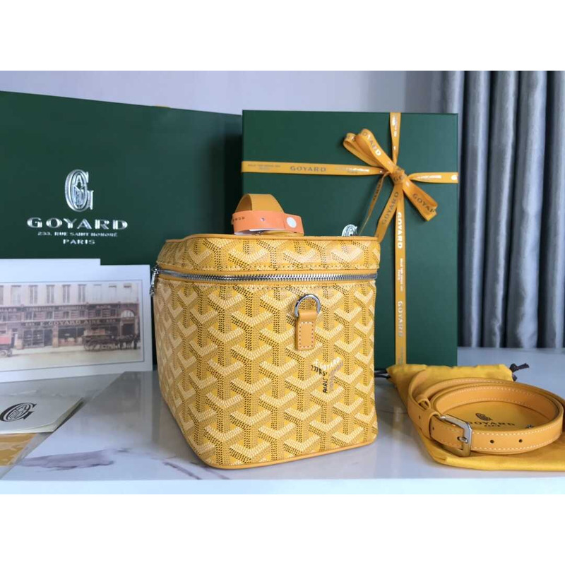 Go*ard Go*ardine muse vanity case yellow