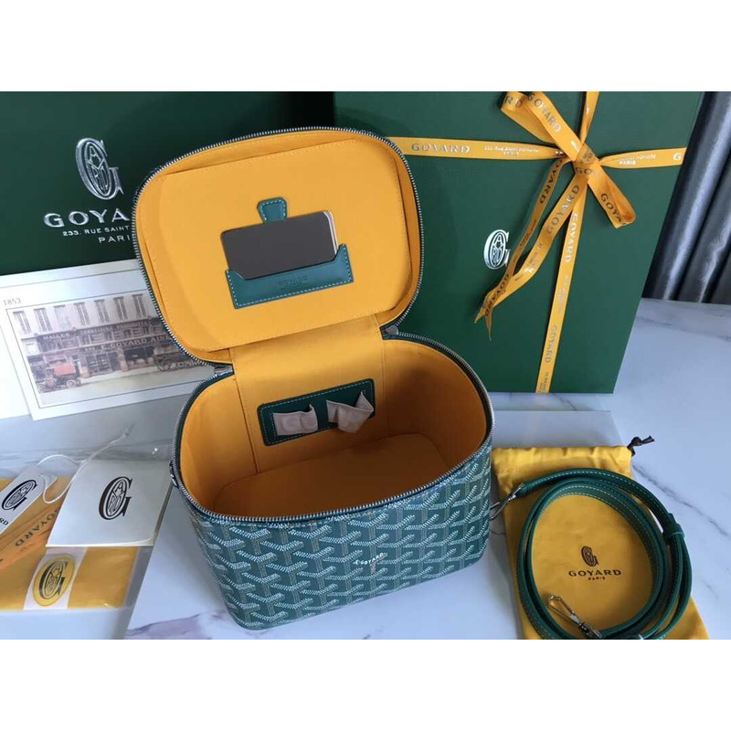 Go*ard Go*ardine muse vanity case green