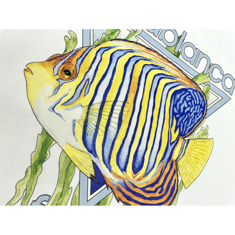 Casablanca T-shirt Whte