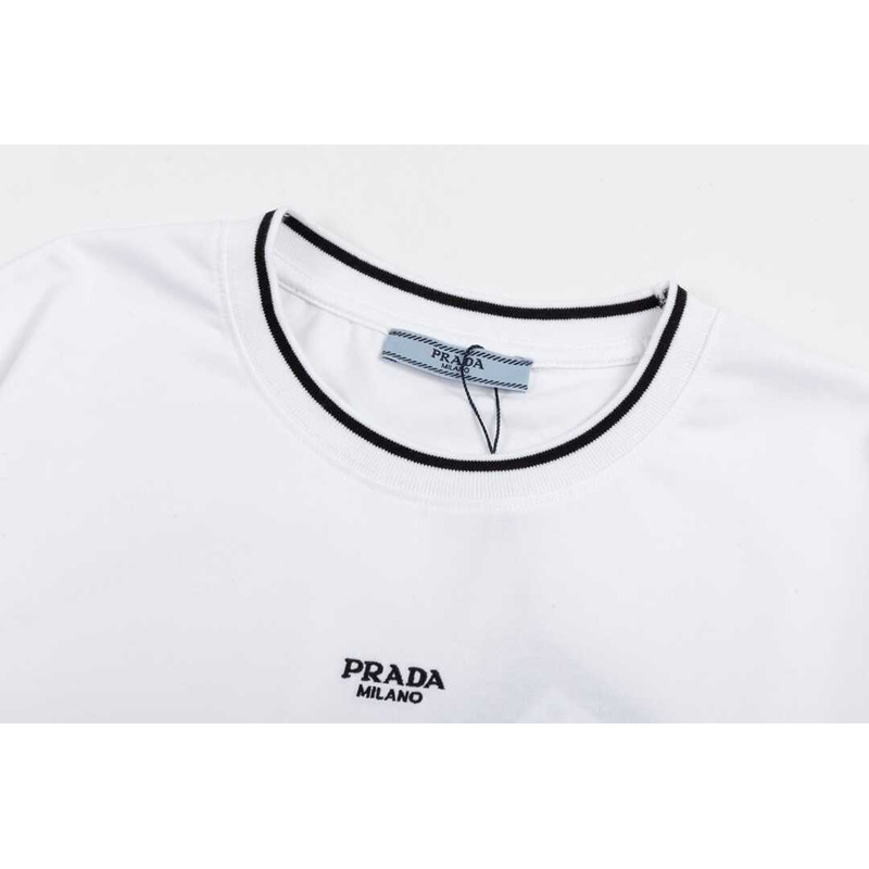 Pra*a cotton t-shirt white