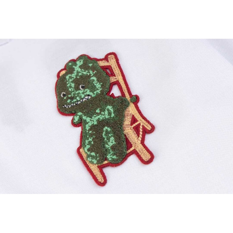 D*or cotton polo shirt white