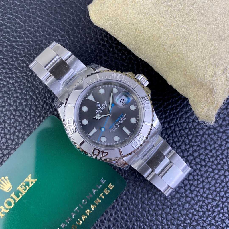Rolex Yacht Master Watch Silver