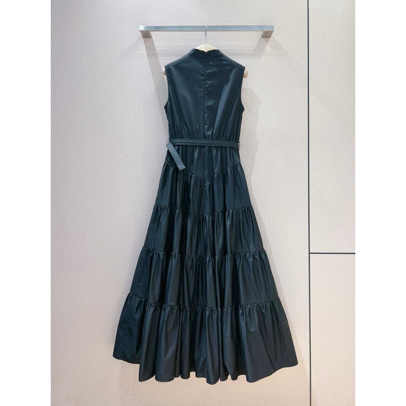 D*or mid-length dress black sleeveless