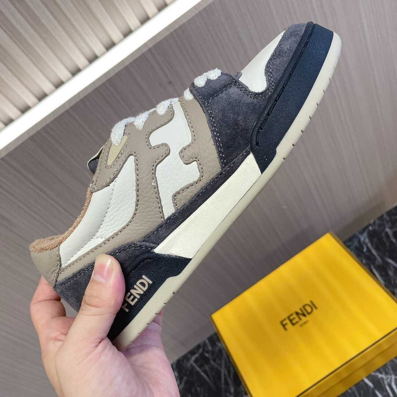 F**di match low top sneakers multi color