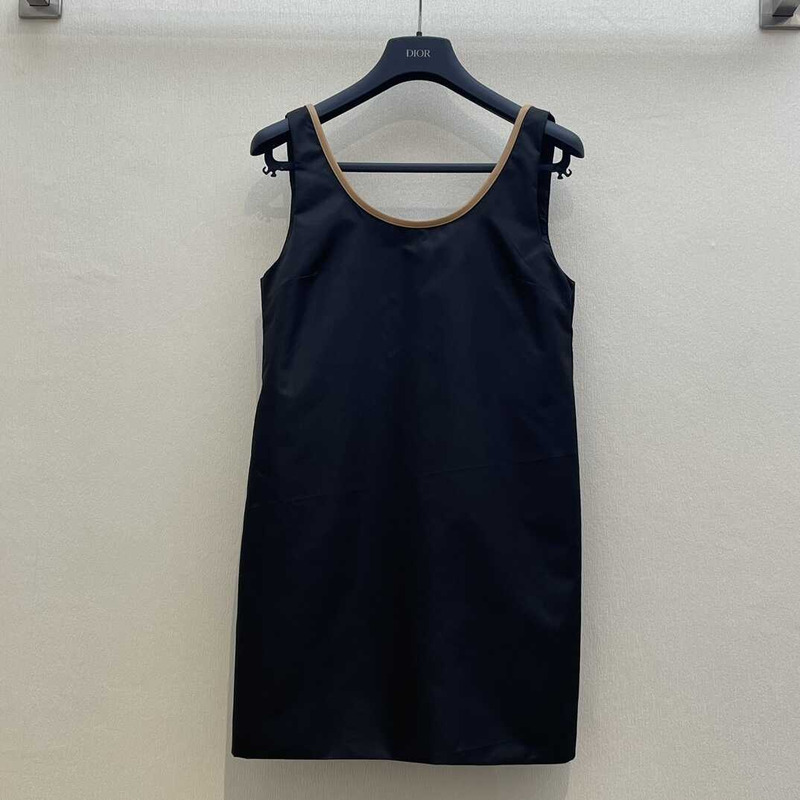 Pra*a re-nylon mini-dress black