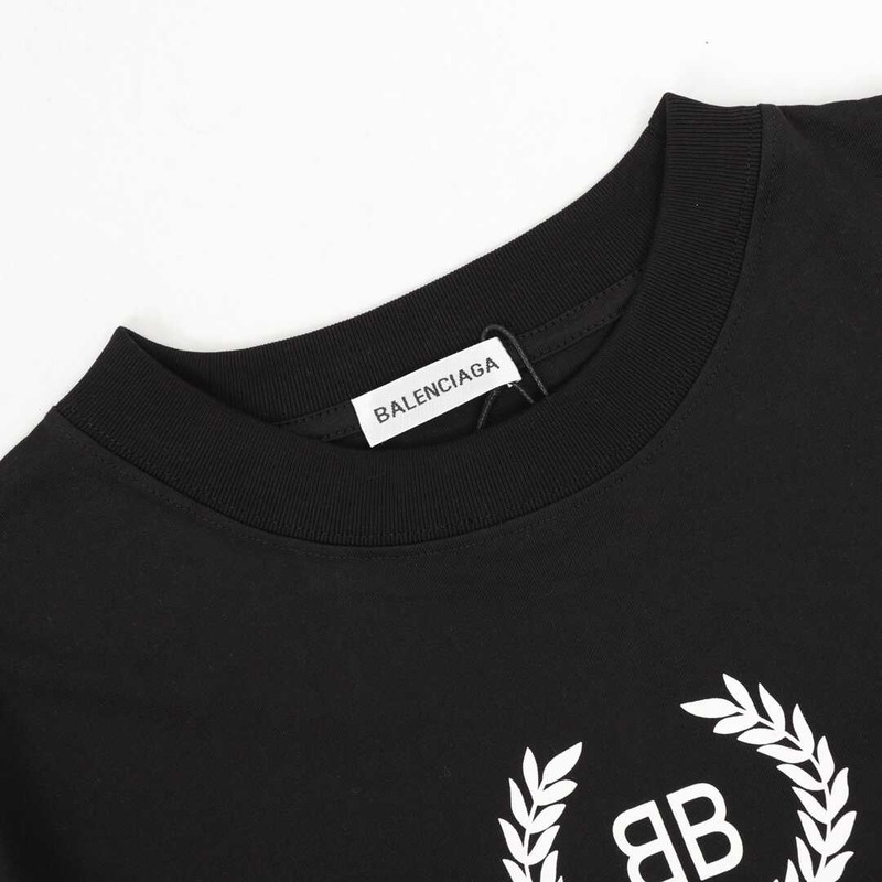 Ba*len*cia*ga logo t-shirt in black