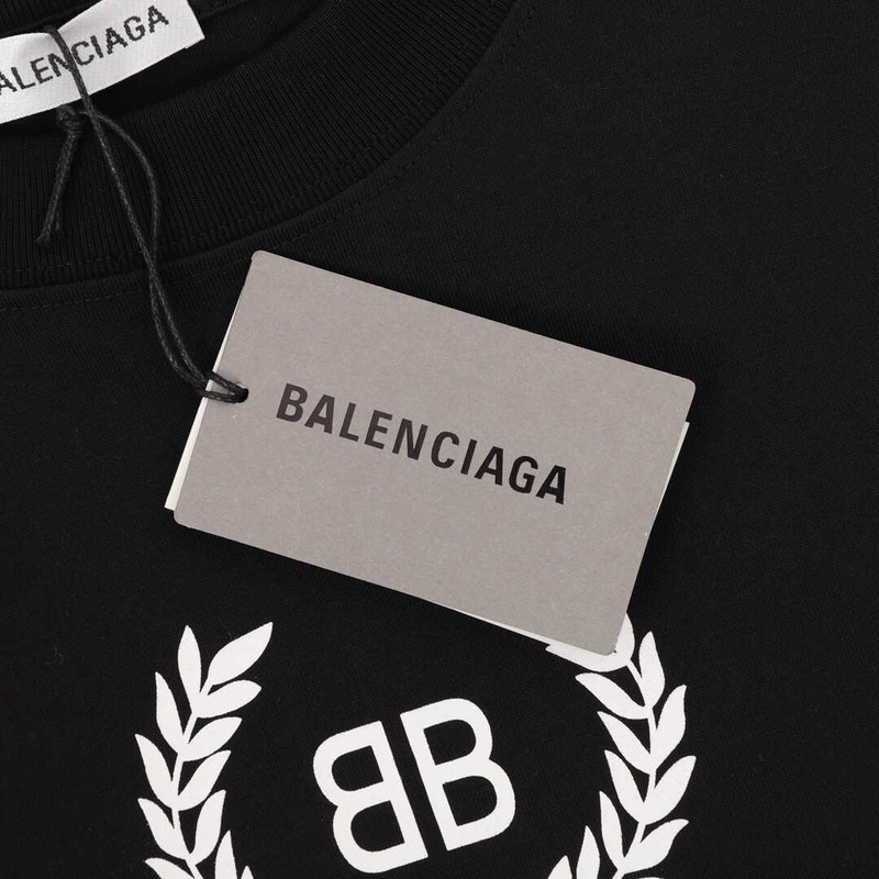 Ba*len*cia*ga logo t-shirt in black