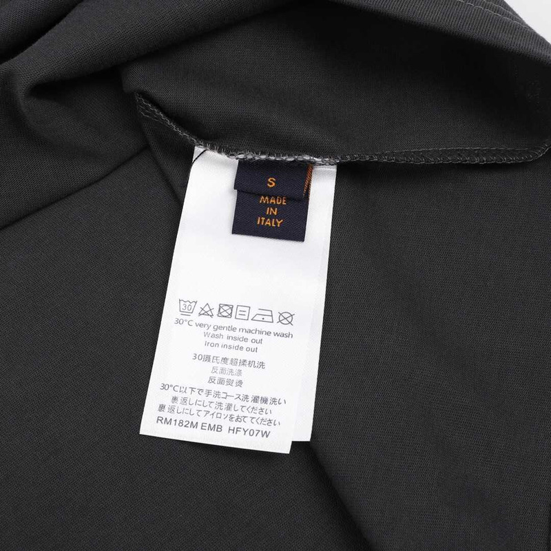 l**is V*t*n cotton t-shirt grey