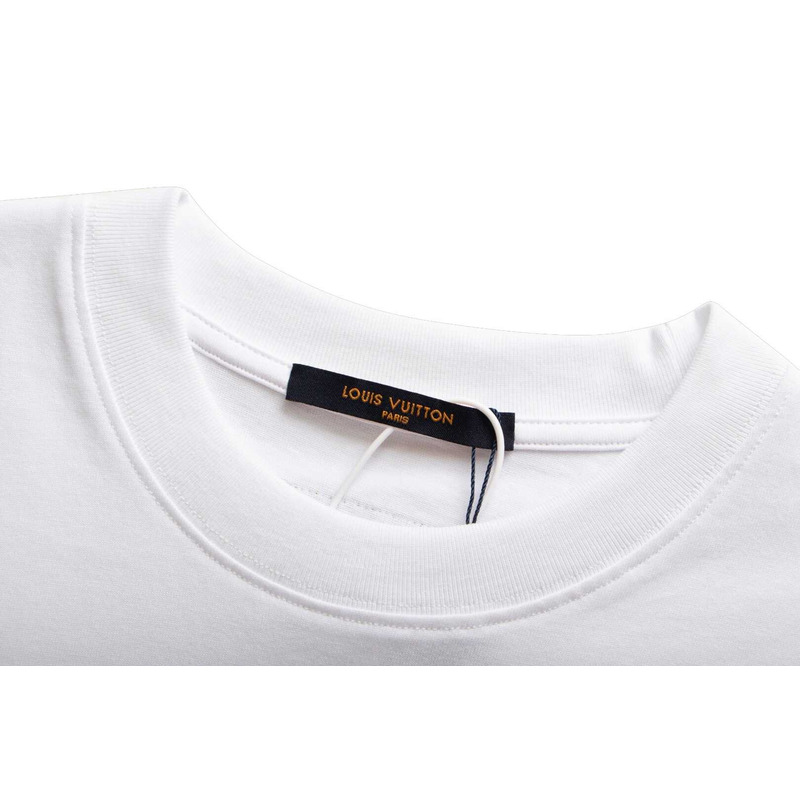 l**is V*t*n logo t-shirt white