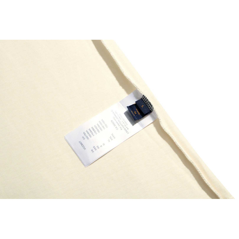 l**is V*t*n embroidered lv t-shirt beige