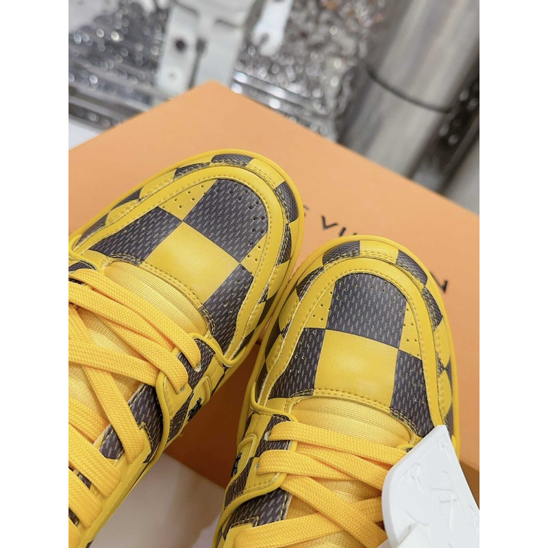 l**is V*t*n lv trainer sneaker yellow