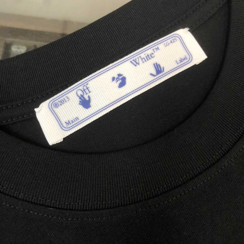 Off White Logo T-Shirt Black