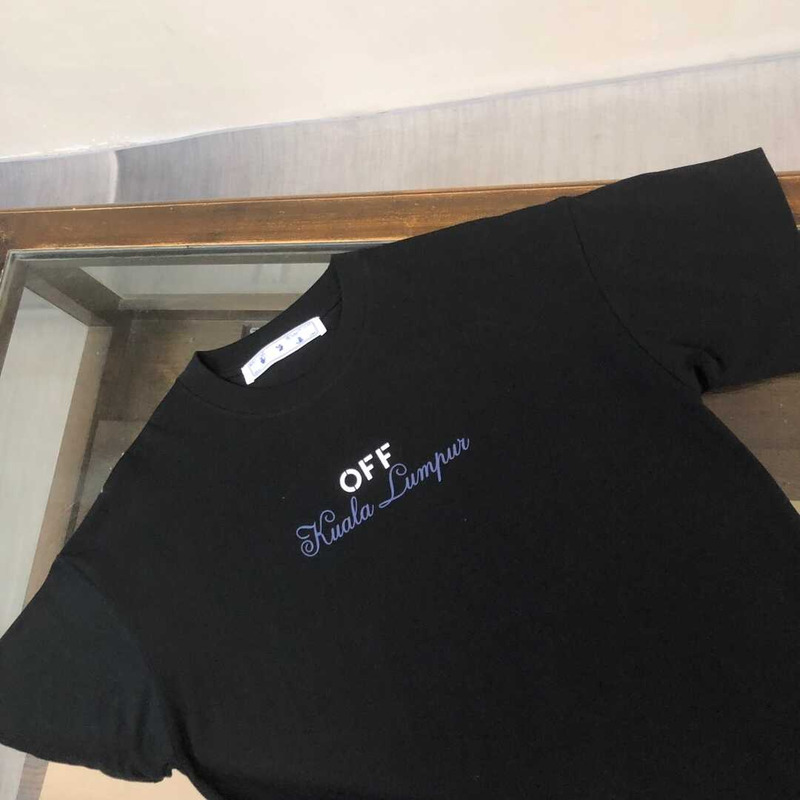 Off White Logo T-Shirt Black