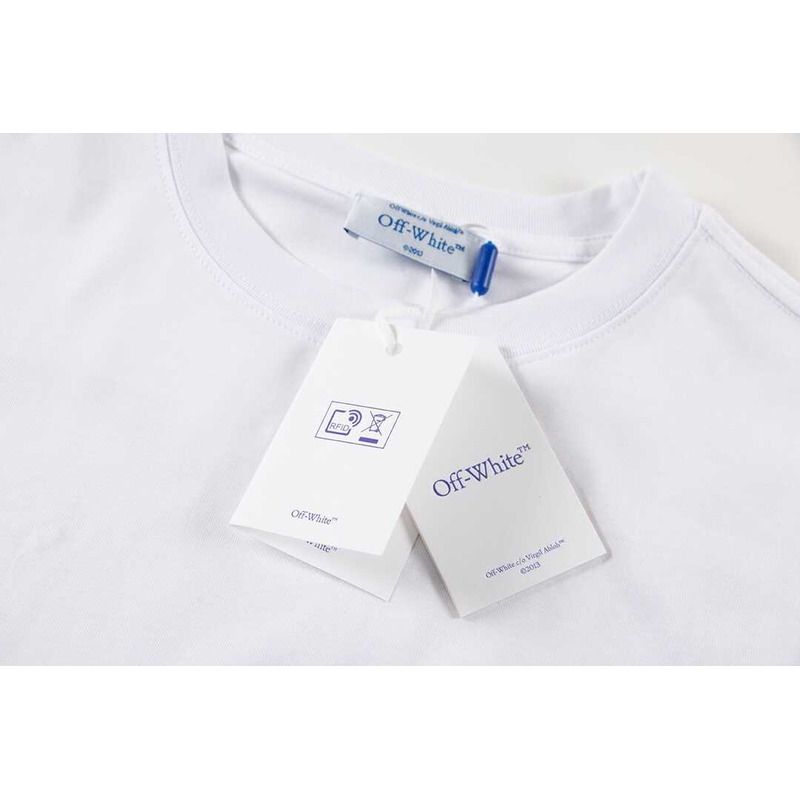 Off White Pink Arrow T-Shirt White