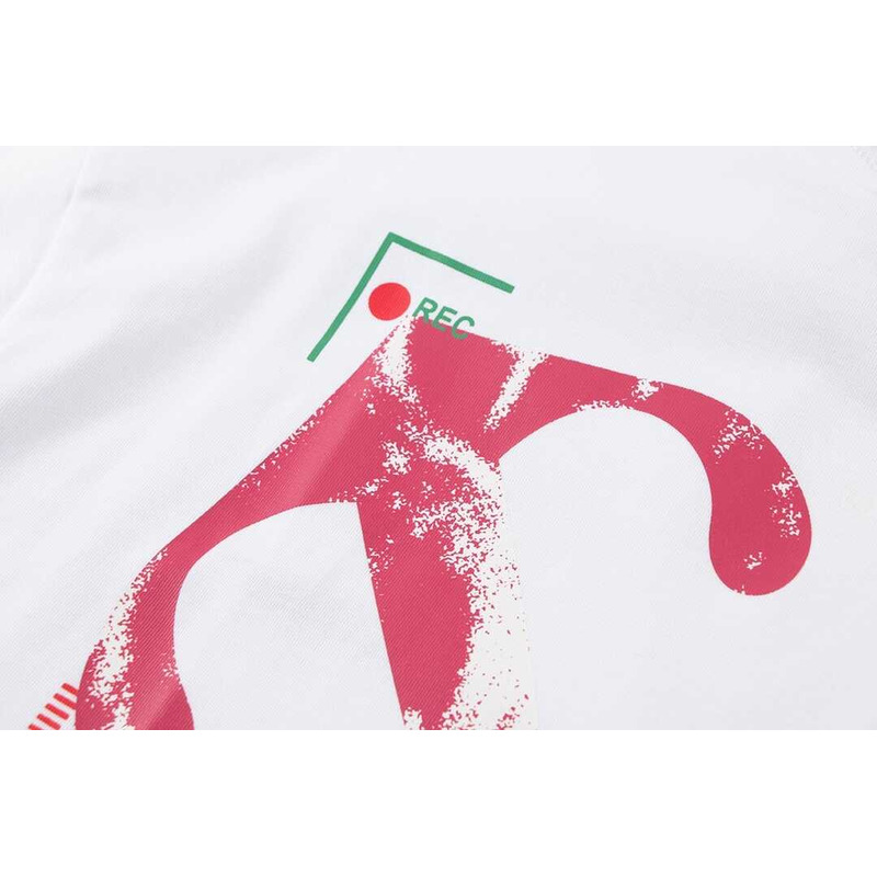 Off White Pink Arrow T-Shirt White