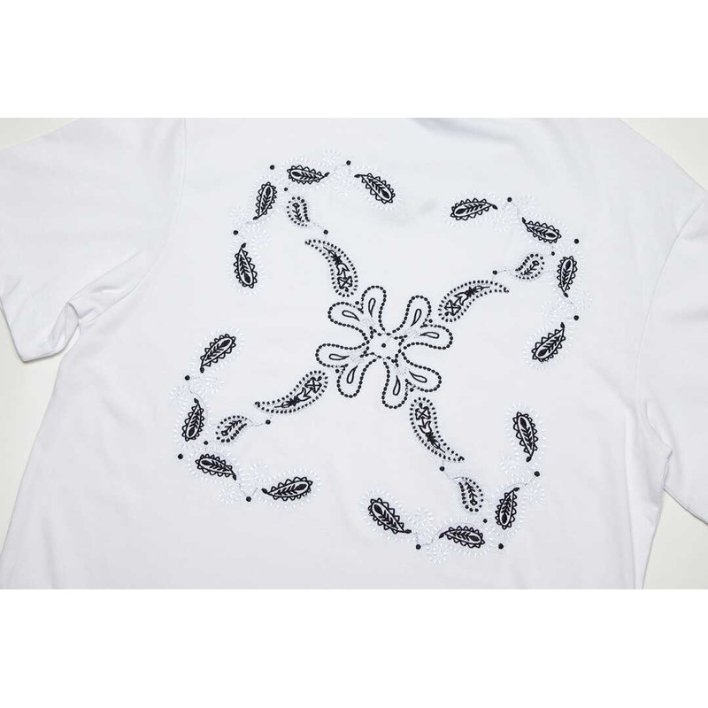 Off White Printed Arrow T-Shirt White