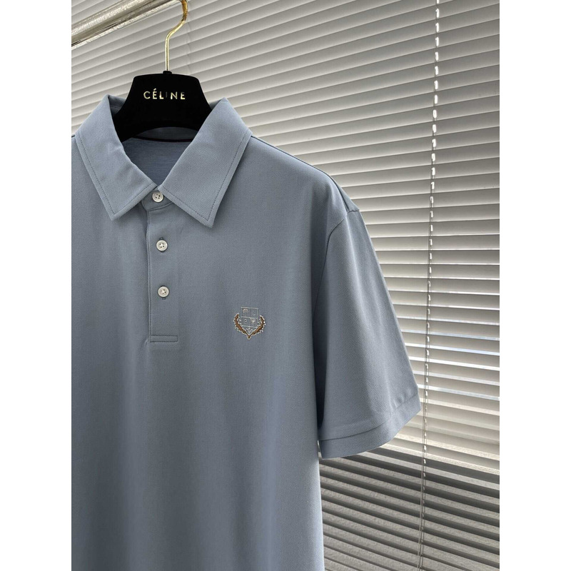 Loro piana Polo Brentwood in Cotone To Be Defined Blue