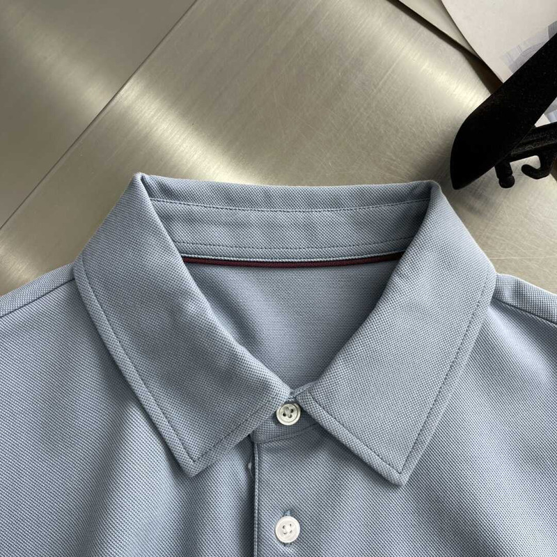 Loro piana Polo Brentwood in Cotone To Be Defined Blue