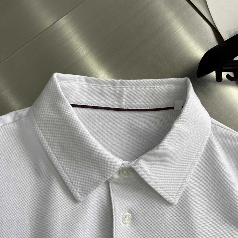 Loro piana Polo Brentwood in Cotone To Be Defined White
