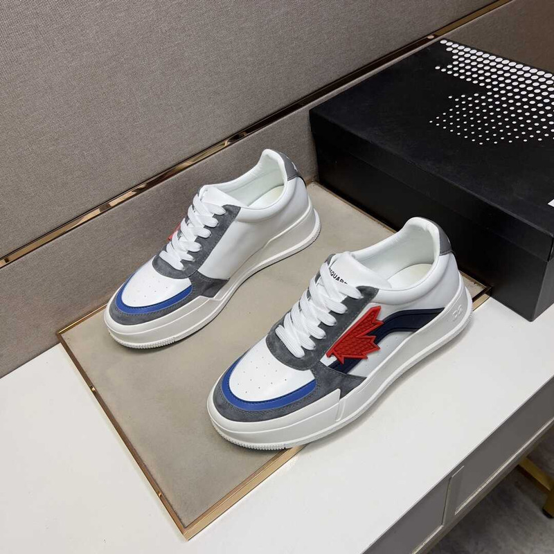 Dsquared2 Canadian Low-top Sneakers In White