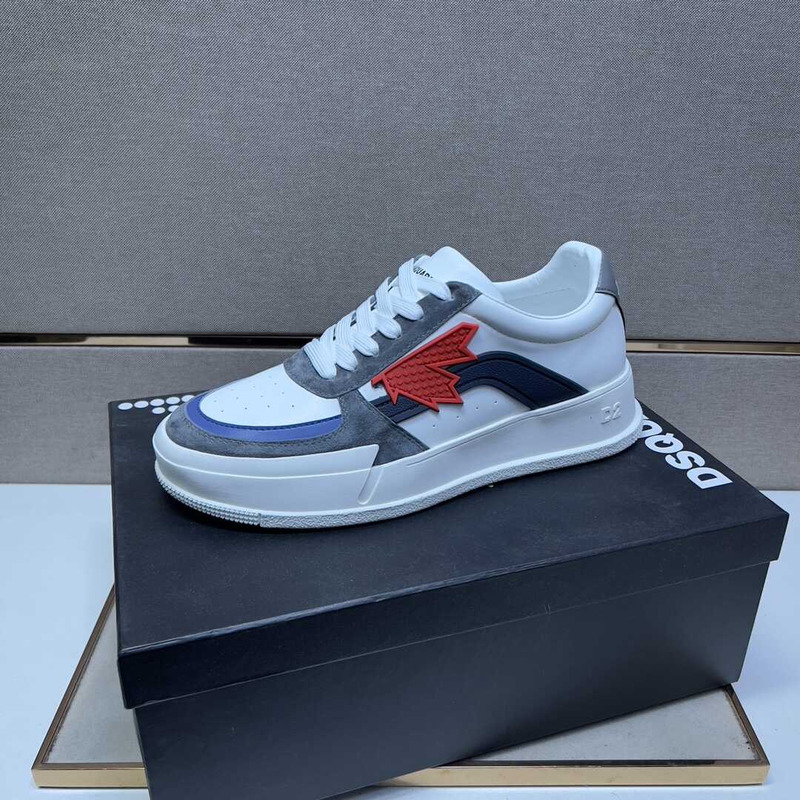 Dsquared2 Canadian Low-top Sneakers In White