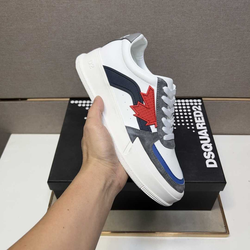 Dsquared2 Canadian Low-top Sneakers In White