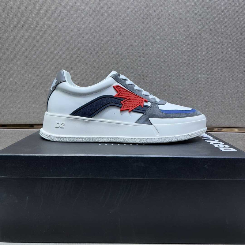 Dsquared2 Canadian Low-top Sneakers In White