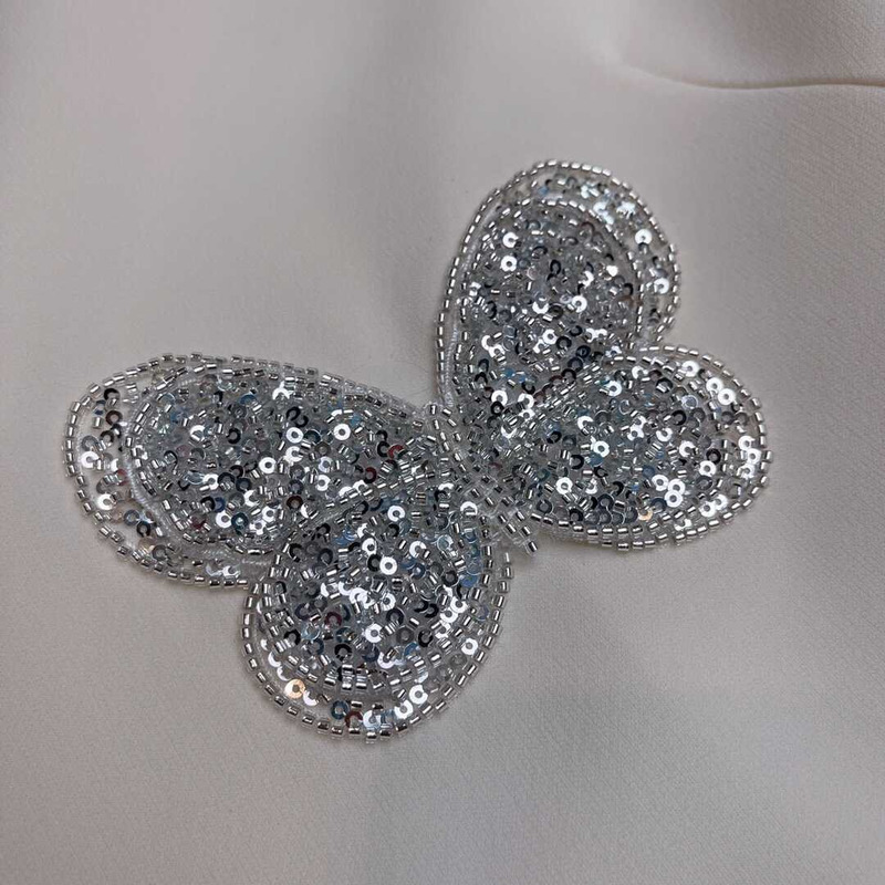 Valentino Butterfly Dress White