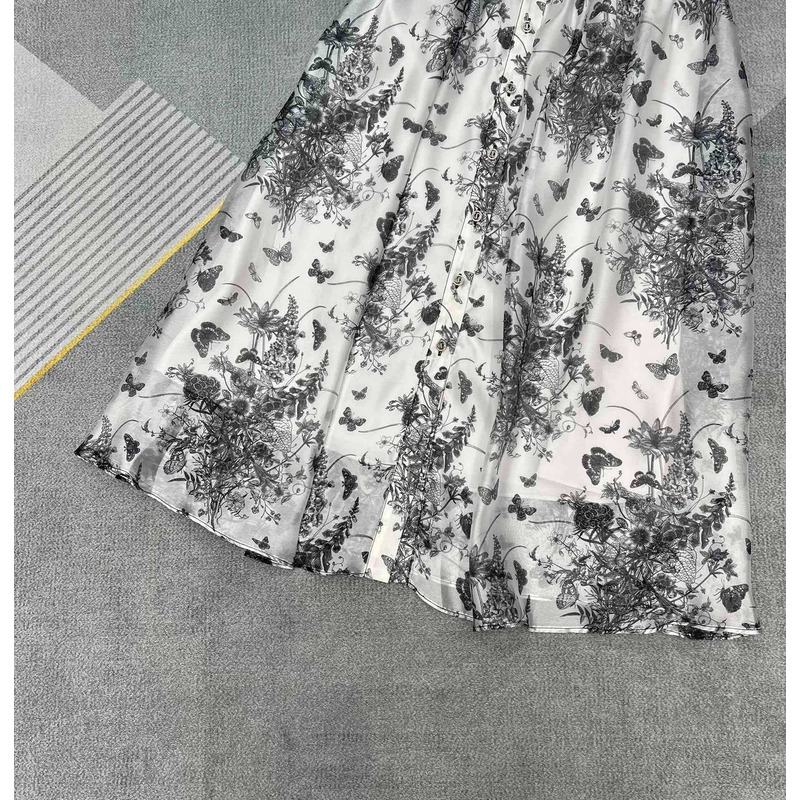 D*or mid-length shirt dress