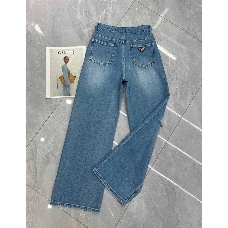 Pra*a denim pants blue