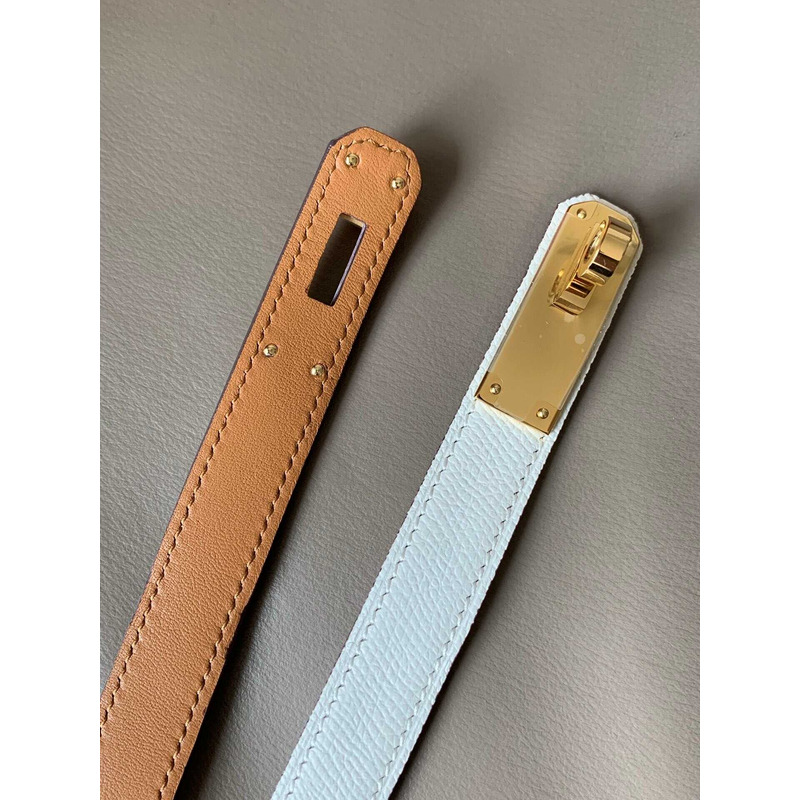 H**mes kelly  white H**mes belt