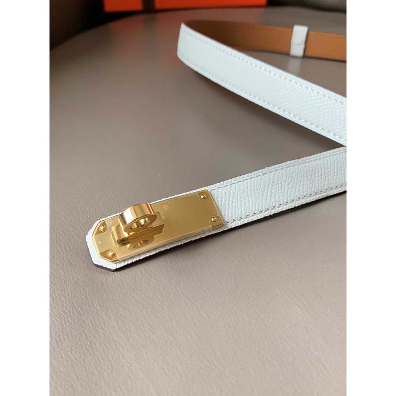 H**mes kelly  white H**mes belt
