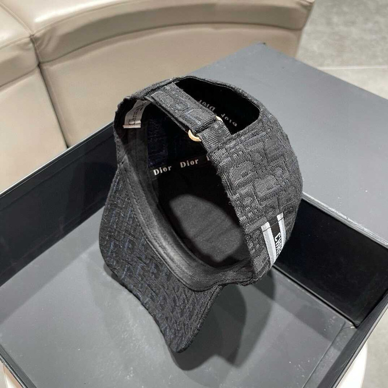 D*or logo oblique print cap