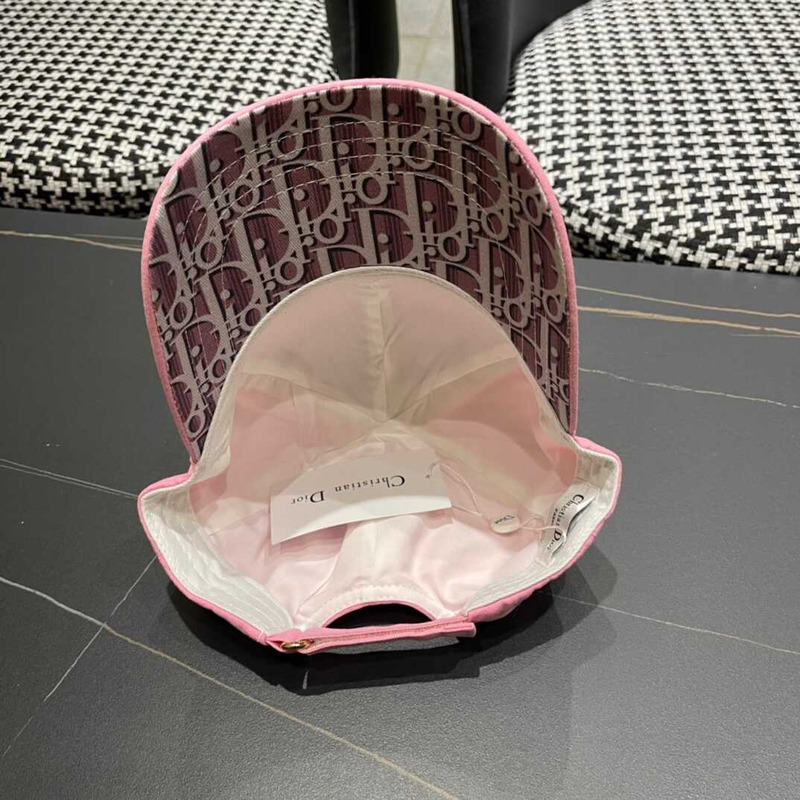 D*or logo oblique print cap