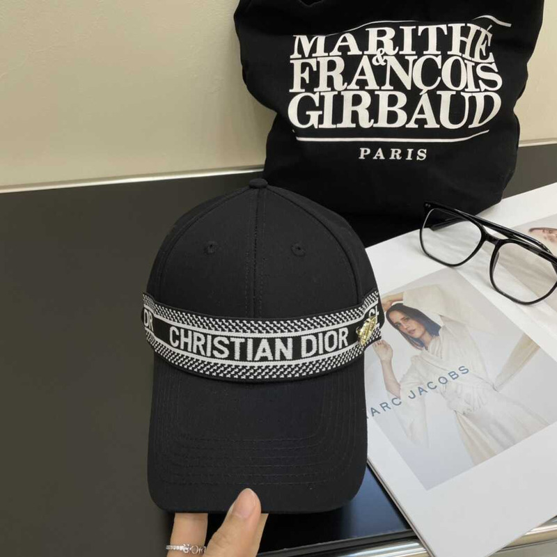 D*or logo baseball cap black