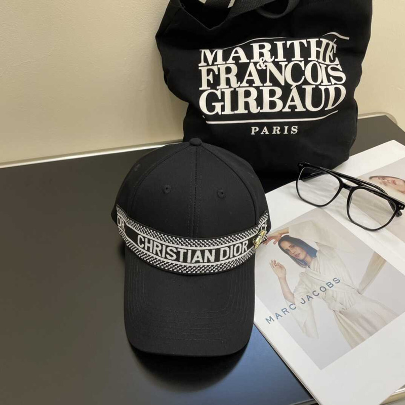 D*or logo baseball cap black