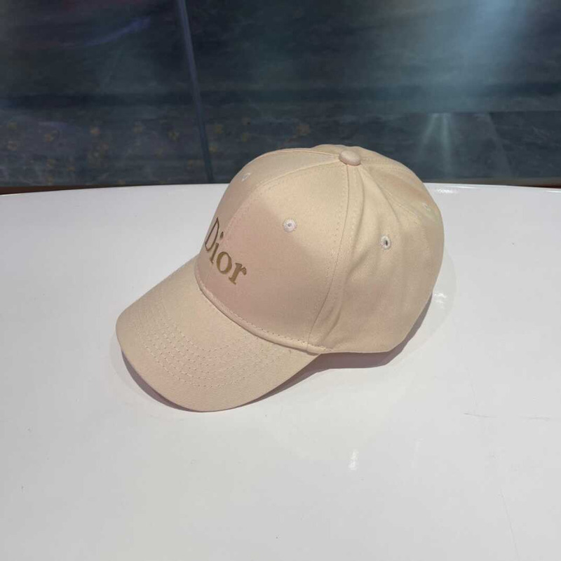 D*or logo baseball cap apricot