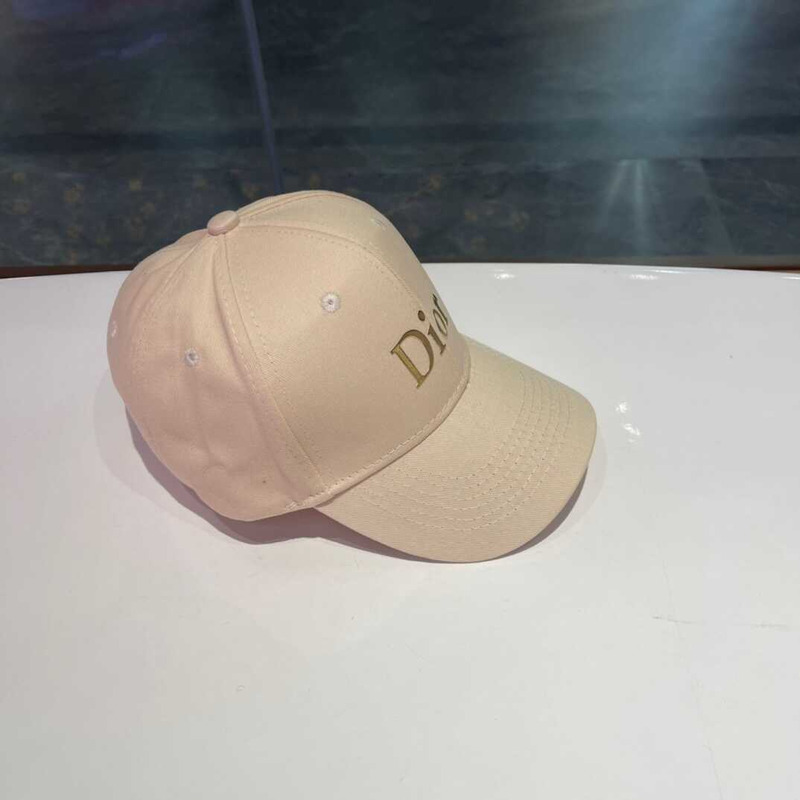 D*or logo baseball cap apricot