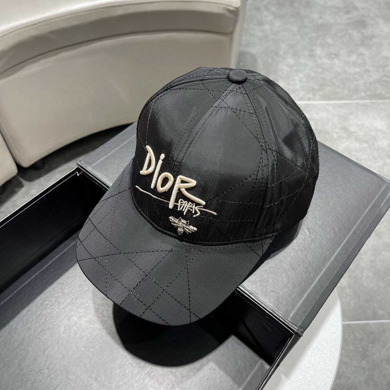 D*or logo baseball cap black