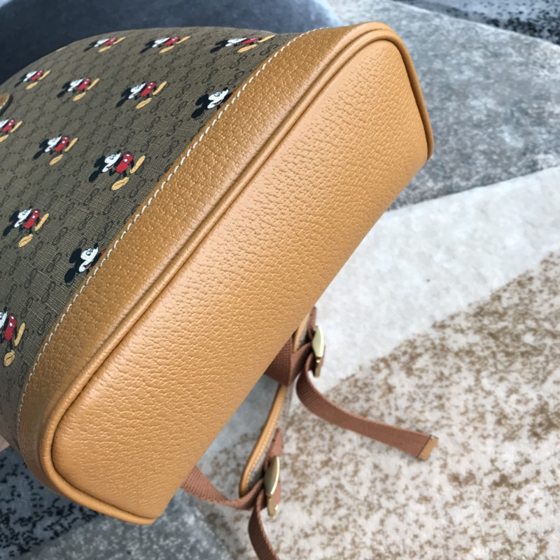 G*u*i x disney mickey mouse backpack brown