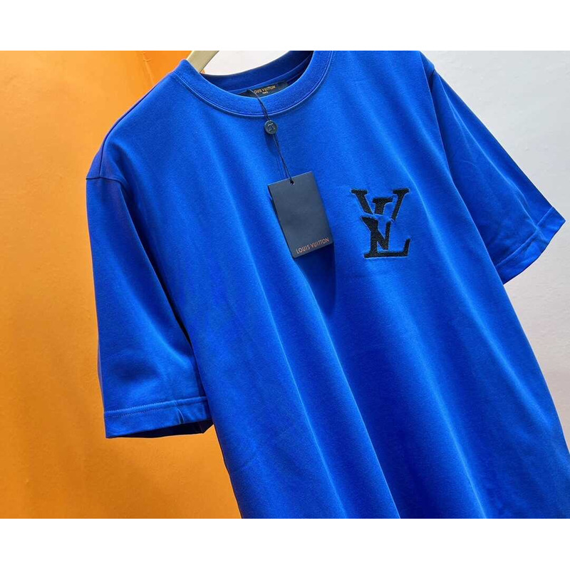 l**is V*t*n logo t shirt blue