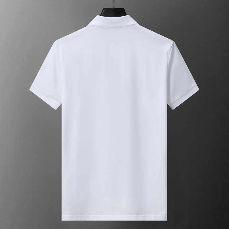 l**is V*t*n embroidered cotton pique polo white