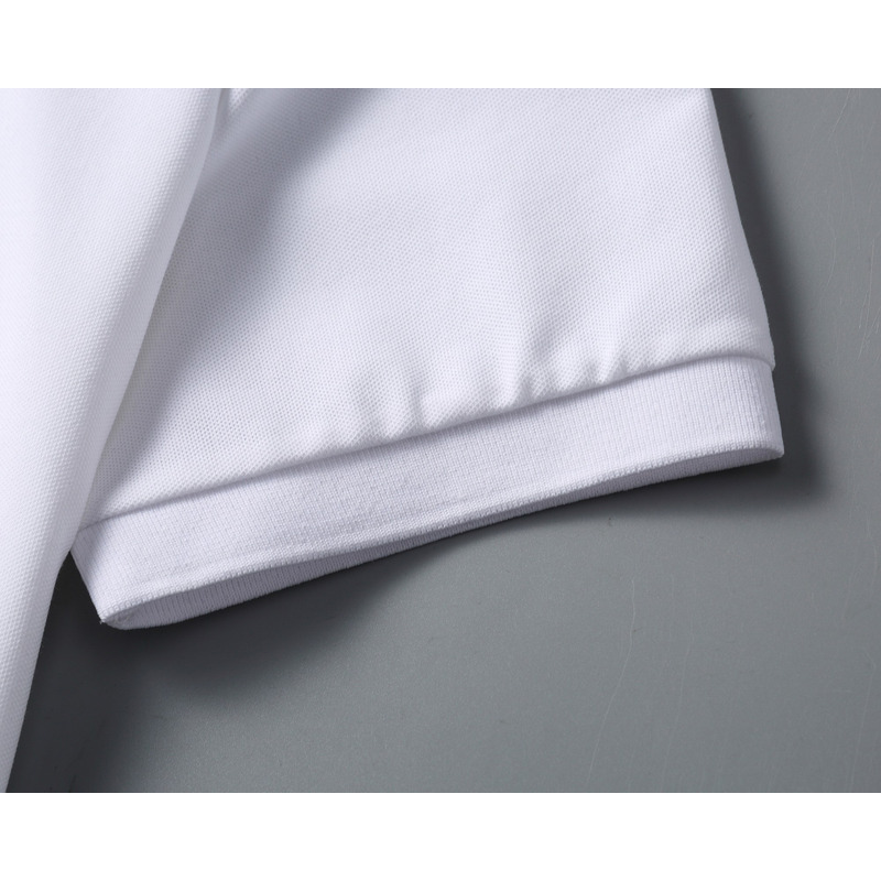 l**is V*t*n embroidered cotton pique polo white