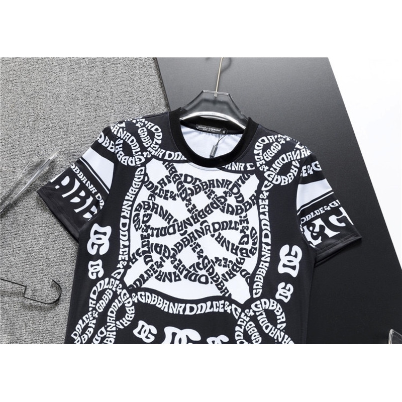 Dolce & Gabbana logo-print cotton T-shirt Black